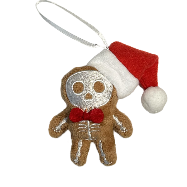 plush ornaments gingerdead bat gingerdead man ornament gingerdead reindeer on christmas tree creepmas home decor spooky christmas decor