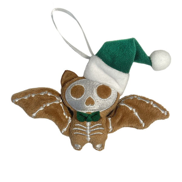 plush ornaments gingerdead bat gingerdead man ornament gingerdead reindeer on christmas tree creepmas home decor spooky christmas decor