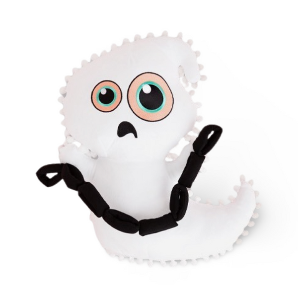 white ghost pompom pillow white ball fringe large white pillow funny eye ghost face embroidery pompom pillow haunted home decor minky plush pillows ghost home decor ghost plush